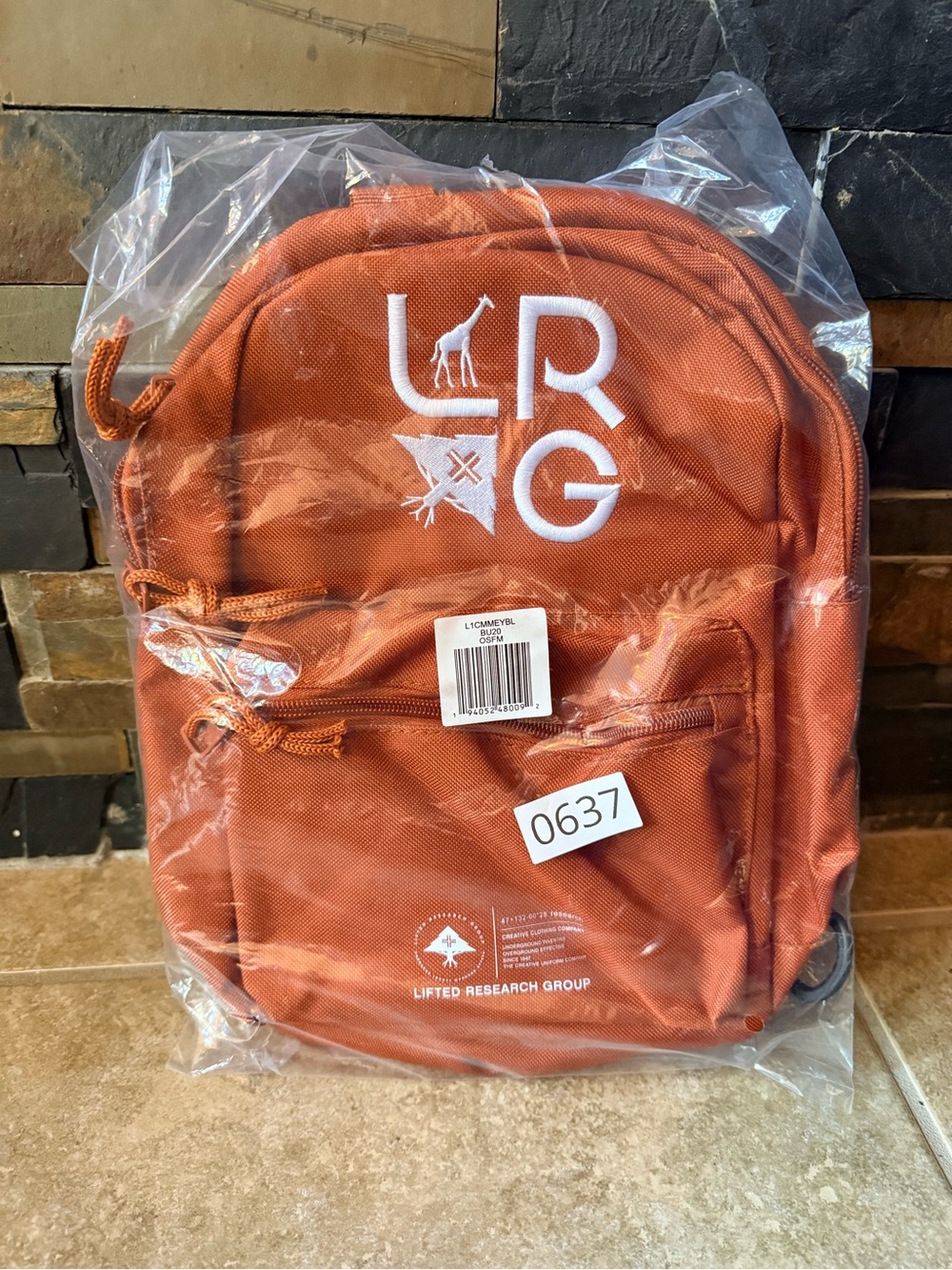 LRG Sling Bag Shoulder Tan Strap Lifecycle Crossbody New FAST SHIPPING